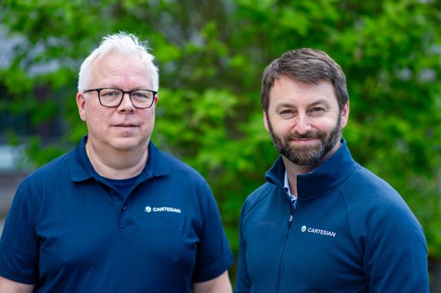 Perfect match: Frode Iglebæk og Alexis Servault.